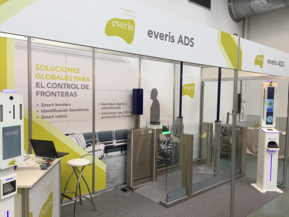 Stand de Everis ADS en LIMEX. Foto: Infodefensa.com