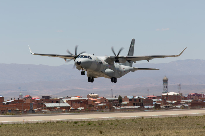 Avión de transporte C295. Foto: Airbus