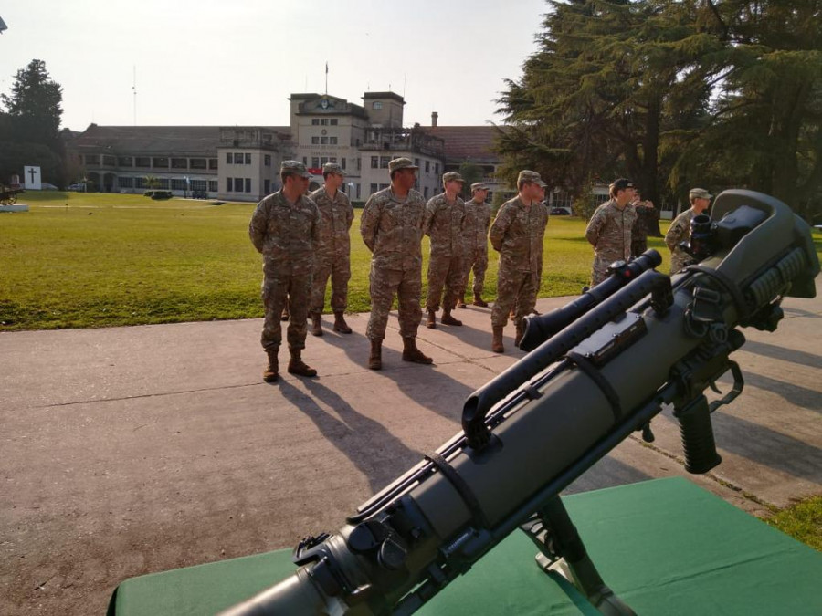 Capacitación del Carl Gustaf M4 Foto: Ejército Argentino