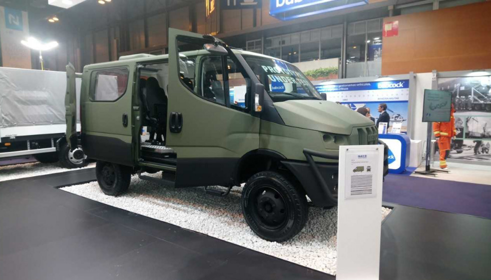 Military Utility Vehicle MUV en FEINDEF. Foto: Infodefensa.com