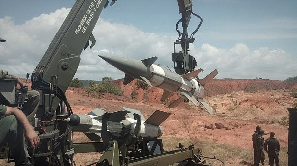 El sistema misilístico defensa aérea Pechora 2 va a ser objeto de mantenimiento. Foto: Comando de Defensa Aeroespacial Integral.