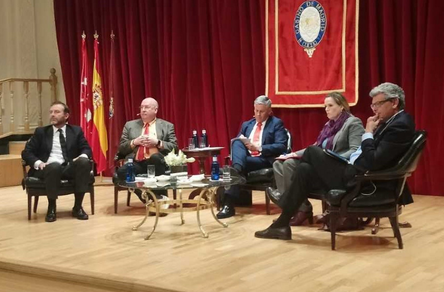 Representantes de PP, PSOE, Ciudadanos y Vox. Foto: Infodefensa.com