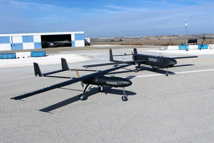 Drones Tarsis 25 y Tarsis 75. Foto: Aertec Solutions