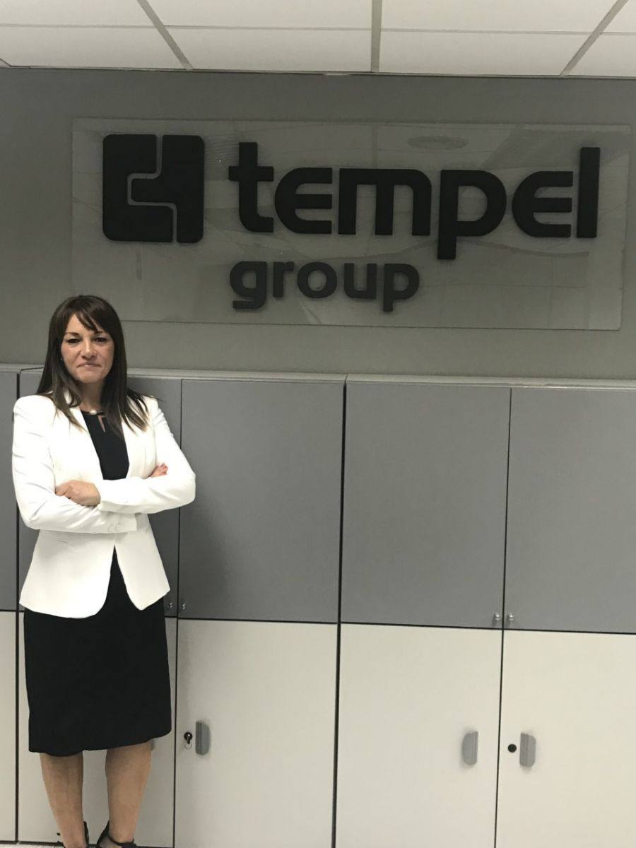 Directora del área comercial de Tempel Group, Mireia Peña. Foto: Tempel Group