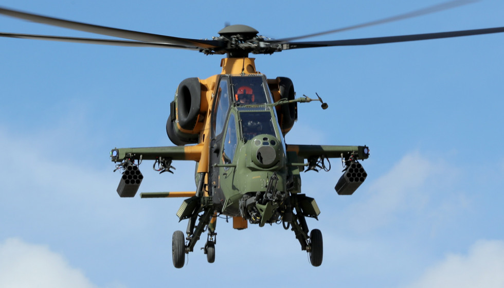 El T129 ATAK quedará expuesto durante la LAAD 2019 en Río.