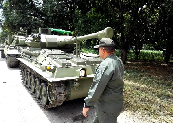 Tanques Scorpion 90 y AMX-30V1 modernizados. Foto: 8° Cuerpo Logístico  Ejército de Venezuela.