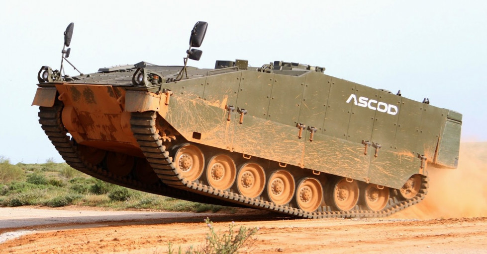 Eurosatory GDELS ASCOD 35 tons 1414x739