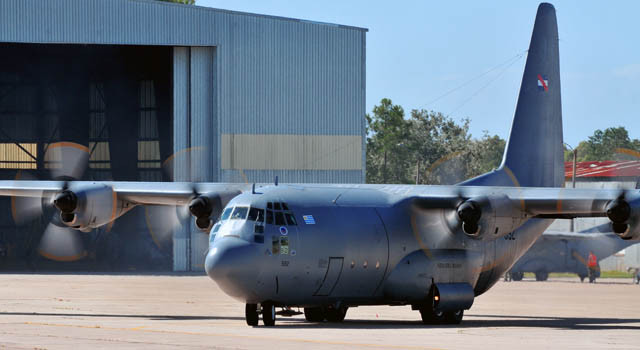 C130B FAU 592 via FAU1