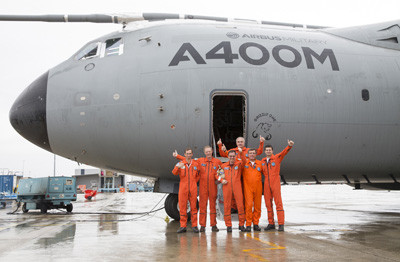 131127 Vuelo final A400M 1 S Ramadier Airbus