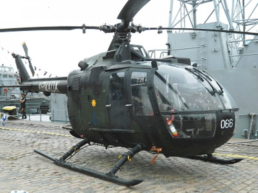 Bo 105 Major Tom Uruguay Militaria