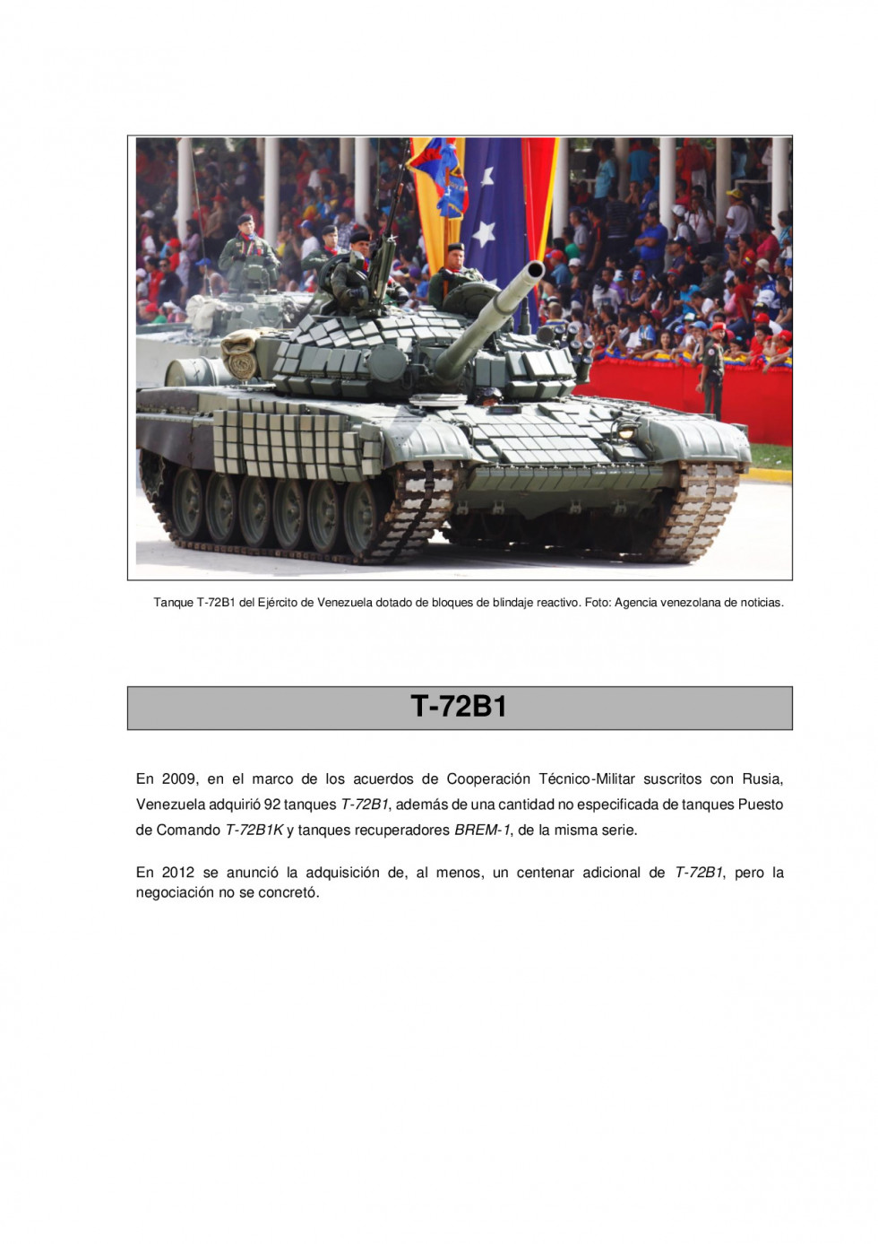 T 72b1 Venezuela