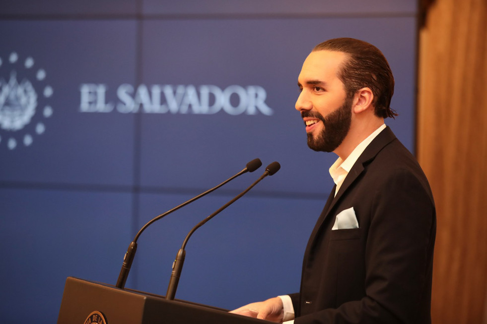 El presidente de El Salvador, Nayib Bukele. Foto: Presidencia de El Salvador