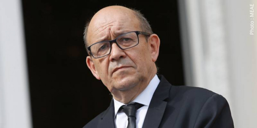 Jean-Yves Le Drian. Foto: Ministerio de Exteriores de Francia