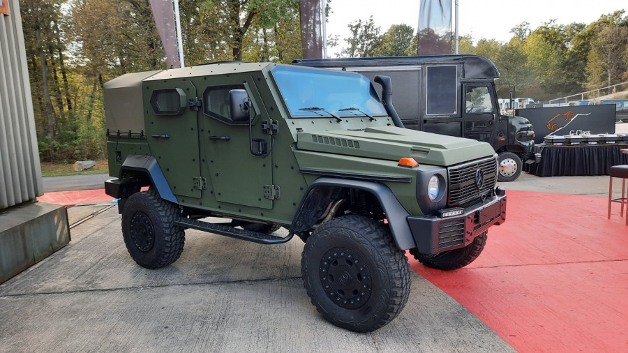 Prototipo del MB MRV militar de chasis cerrado