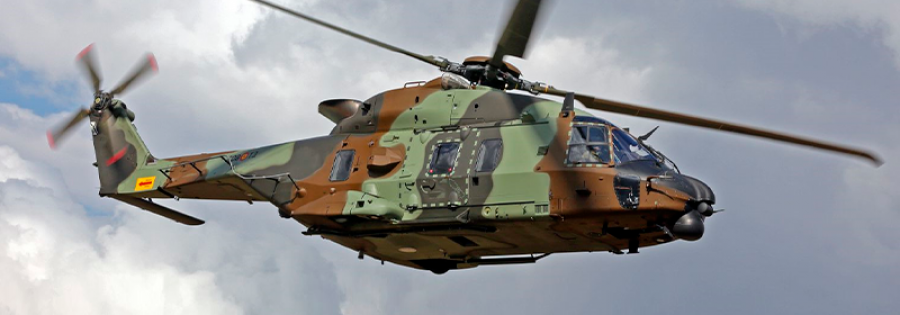 Indra nh90 helicoptero