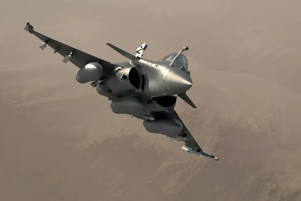 Caza francés Rafale. Foto Dassault Aviation