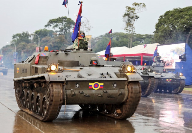 Venezuela Ejercito AMX13VTT PrensaFANB