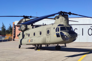 Ejercito helicoptero chinook f