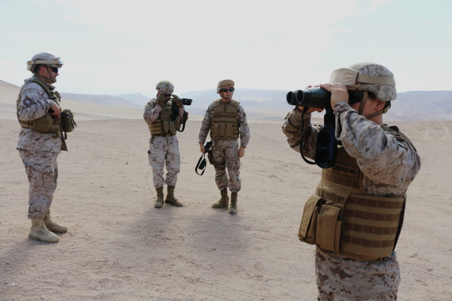 Brimot Rancagua control frontera Perú foto Ejército de Chile