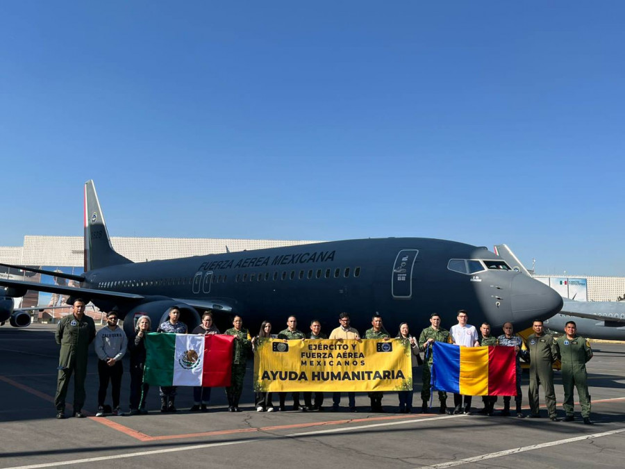 FAM envía Boeing 737 800NG para evacuar mexicanos de Ucrania