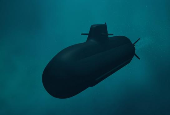 Futuro submarino U212NFS. Imagen Fincantieri