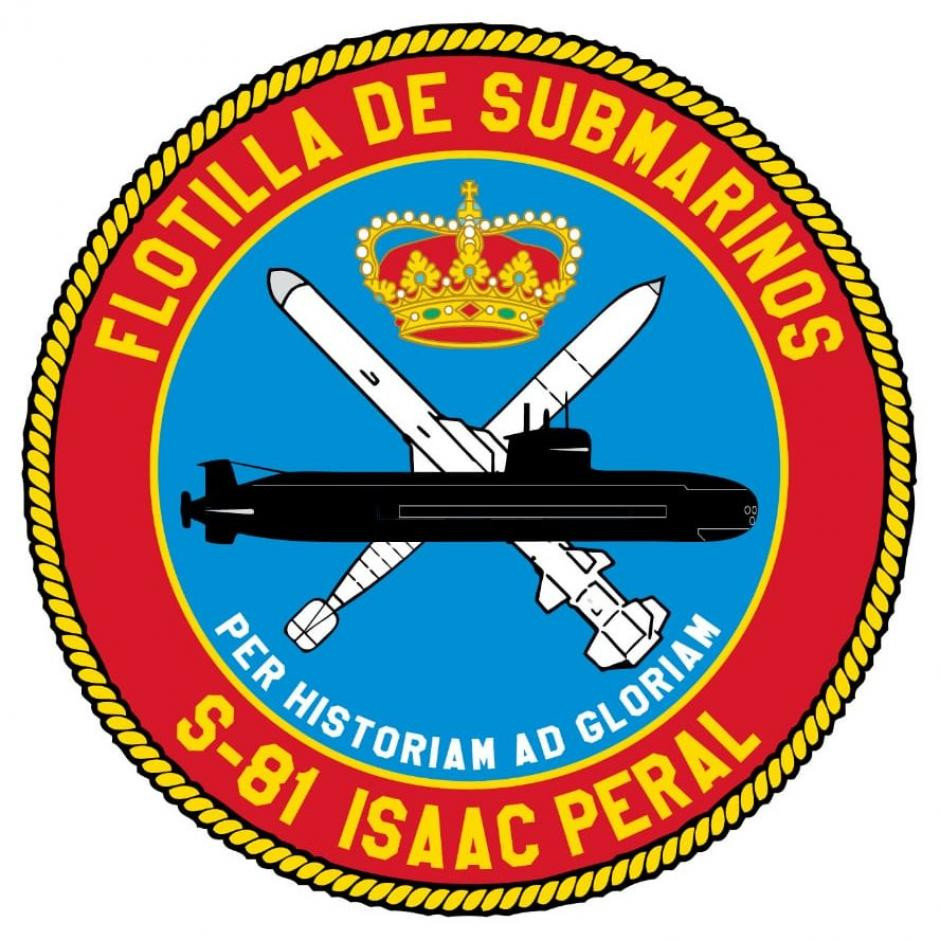 Escudo del submarino s81 isaac peral