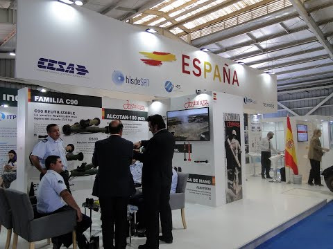 Instalaza promociona en Fidae 2022 su familia de lanzagranadas C90