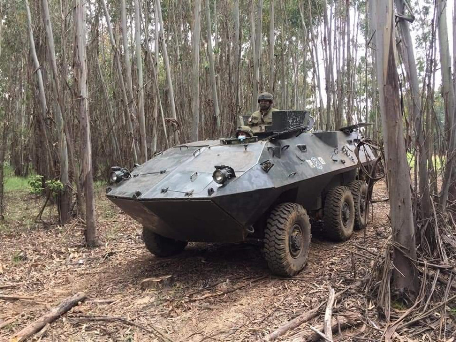 Mowag Piraña 6x6 de Carabineros de Chile foto JDN Araucanía