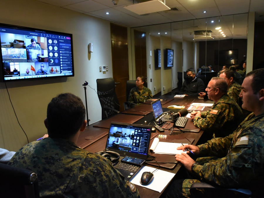 Seminario de mando y control Foto Ejército de Chile