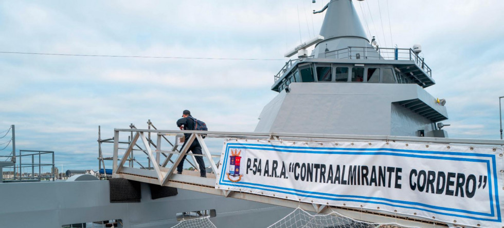 P 54 ARA Contraalmirante Cordero OPV 12 05 21 [Naval Group]