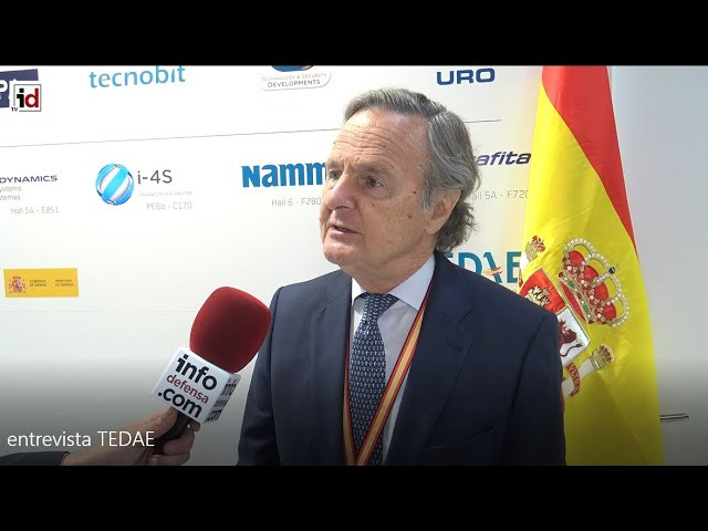 El presidente de TEDAE comenta la situación de la industria española en Eurosatory 2022