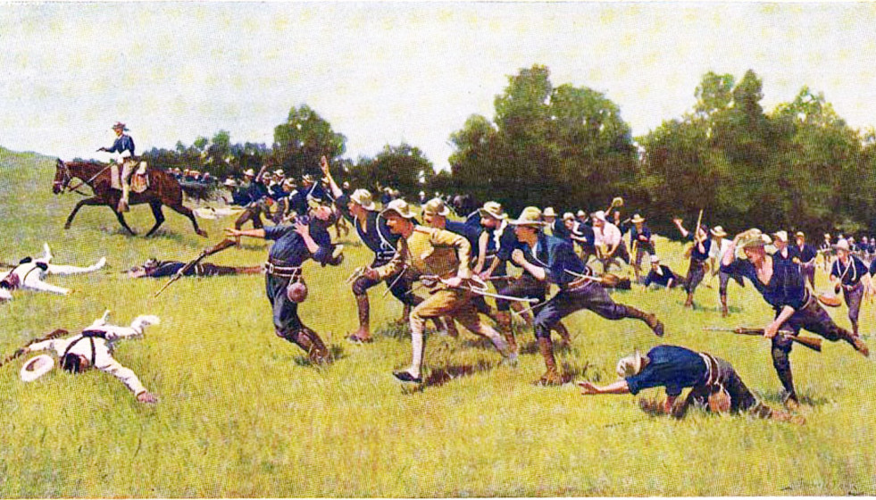 Charge of the Rough Riders at San Juan Hill
