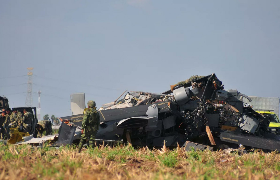 Se desploma Black Hawk de la Armada de México y mueren 14 militares que participaron de la captura de Caro Quintero