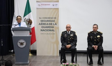 Guardia Nacional de México realiza congreso de seguridad aérea