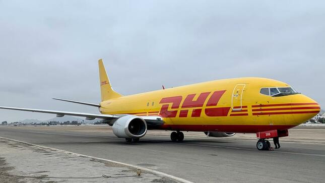 Boeing 737 499 Freighter BaseAereaLasPalmas jul2022 SemanPeruSAC