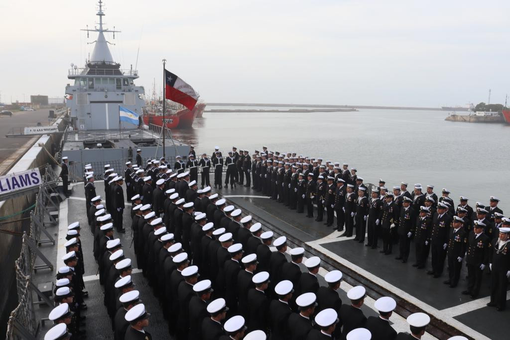 FF19 Almirante Williams conmemoraciu00f3n aniversario de la independencia nacional en Argentina Foto Armada de Chile