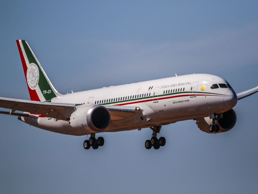 Avión presidencial de México Boeing 787 8