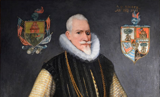 Retrato de Cristobal de Mondragon de Abraham de Rycke