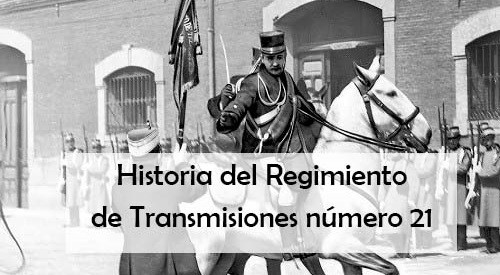 Cubierta Historia Regimiento Transmisiones