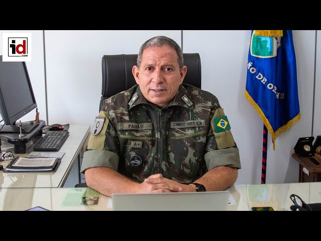 Entrevista al jefe de Artillería del Ejército de Brasil, general Moisés da Paixão Júnior