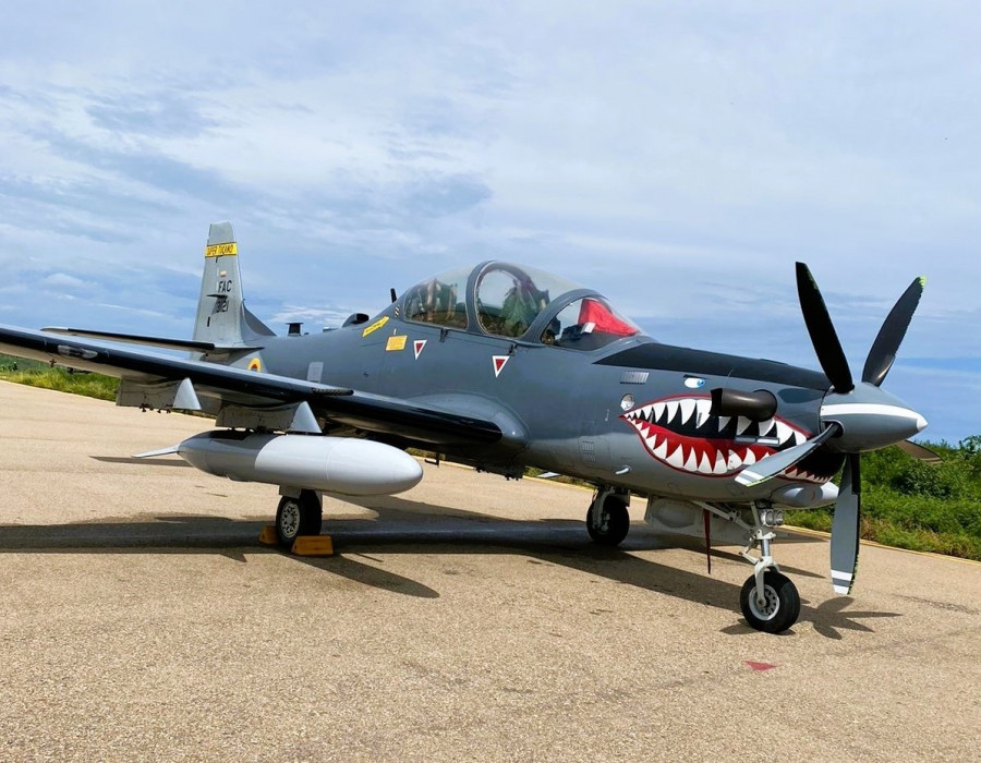 Supertucano FAC. Foto Infodefensa