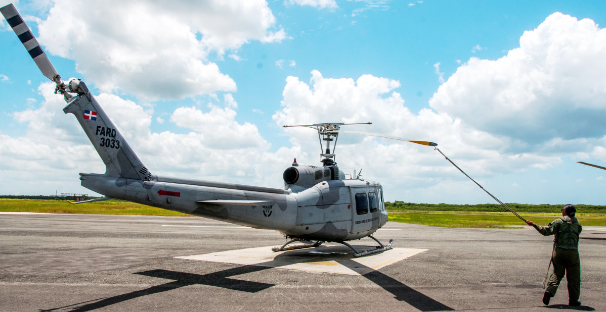 RDominicana FzaAerea UH 1H PresRD