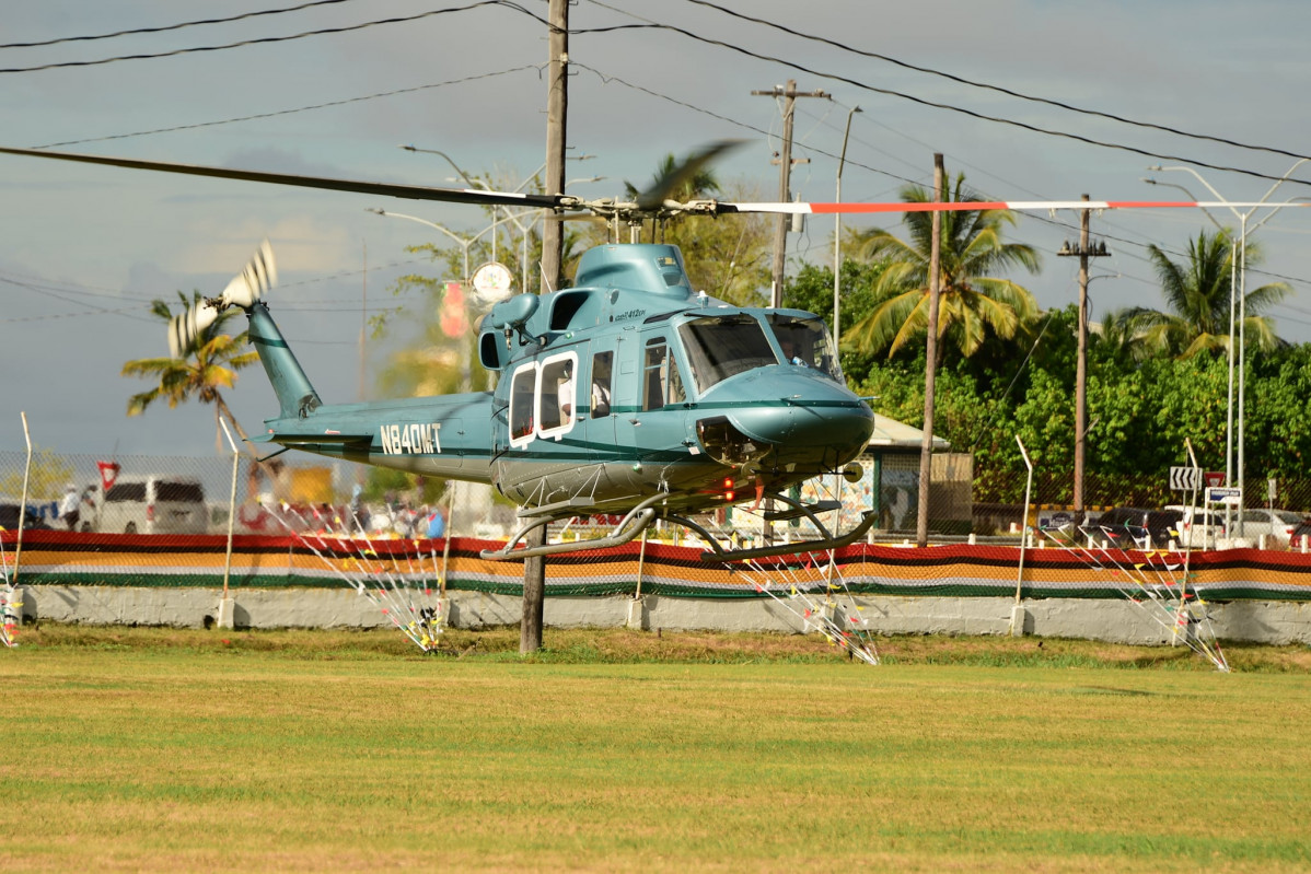 Guyana FzaDefensa Bell412EPI GDF