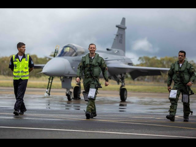 Los cazas F-39 Gripen entran en servicio en la Fuerza Aérea Brasileña