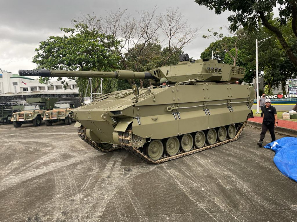 Carro de combate ligero Sabrah. Foto GDELS02