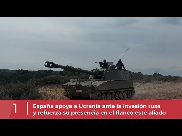 El año en diez noticias: de la guerra de Ucrania a la cumbre de la OTAN y el aumento del presupuesto