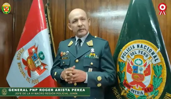 RogerAristaPerea nuevodirectorDINI PoliciaNacionalPeru