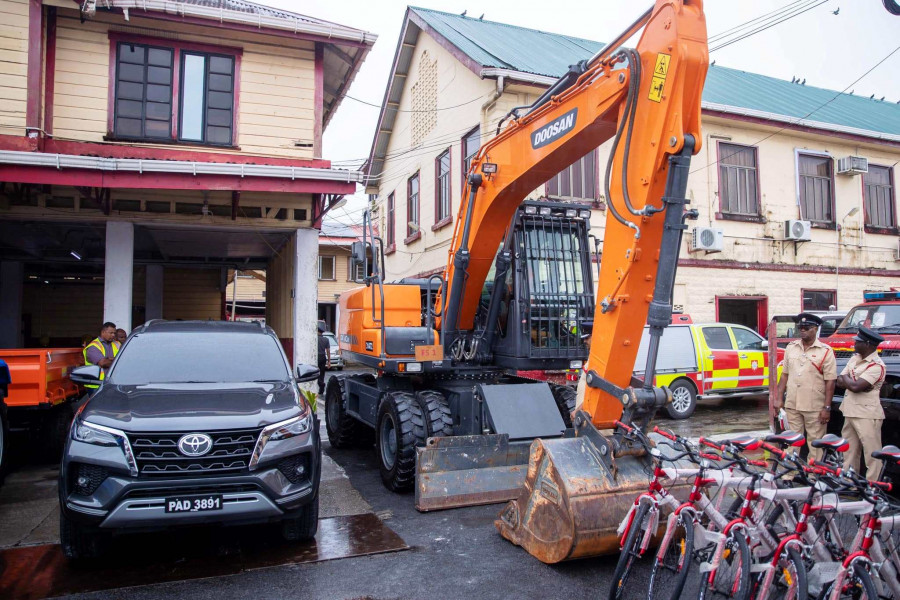 Guyana Bomberos Equipos GFSRS