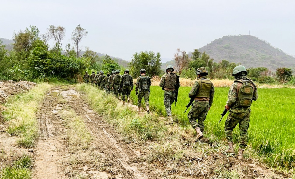 Soldados Ecuatorianos. Foto Ejercito del Ecuador 1