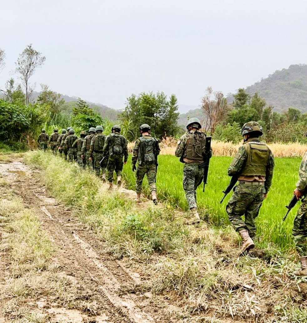 Soldados Ecuatorianos. Foto Ejercito del Ecuador 1